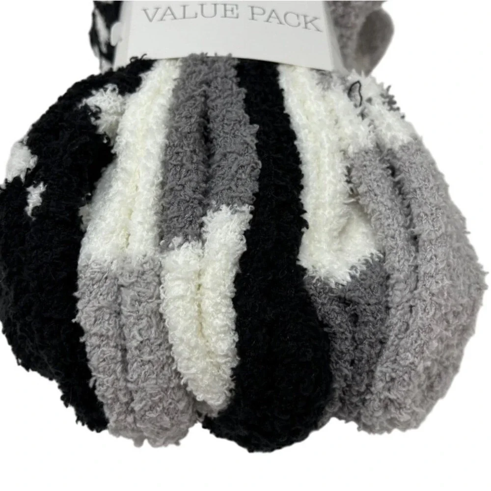 Women's 6 Pack Cozies‎ Low Cut Socks Size 4-10